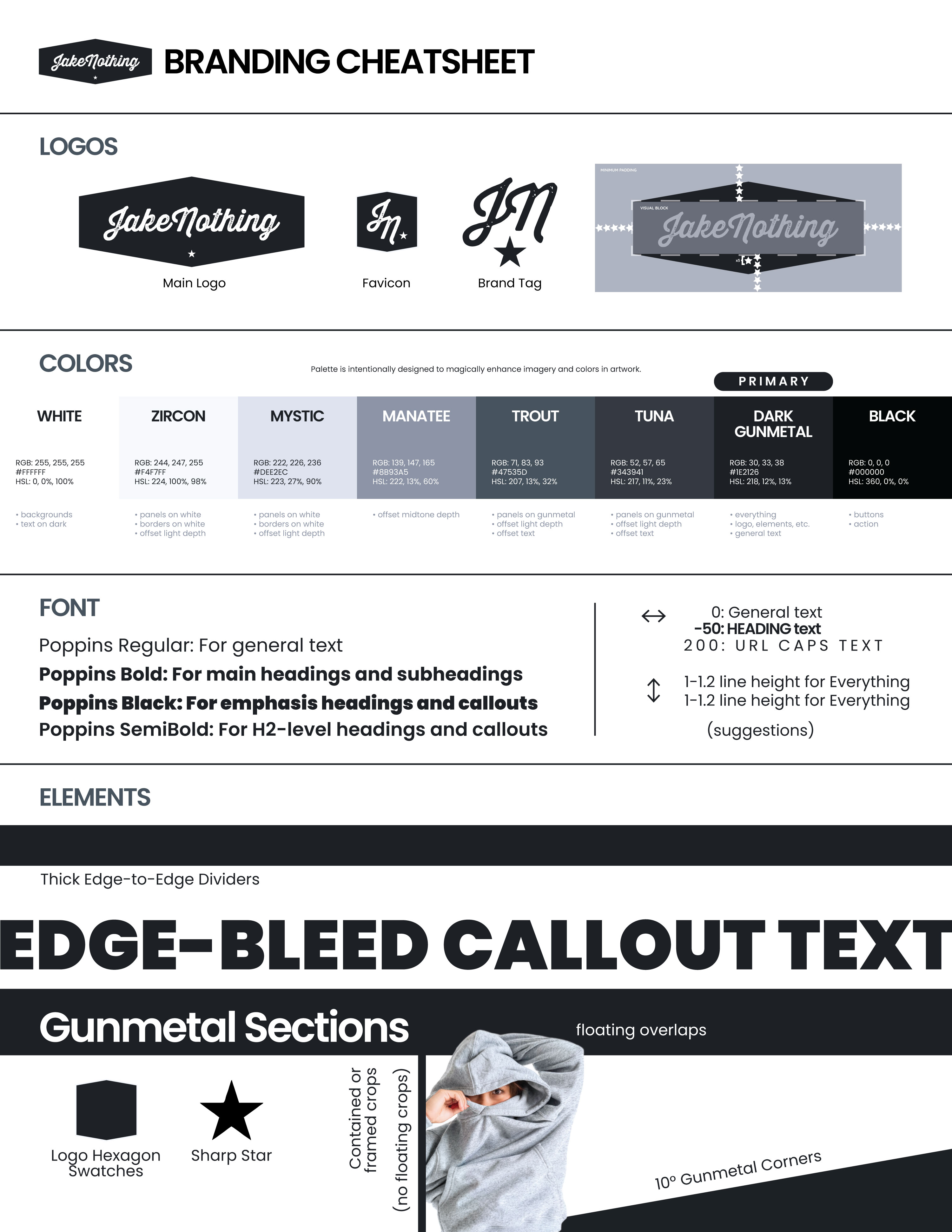 Jake Nothing Brand Guidelines