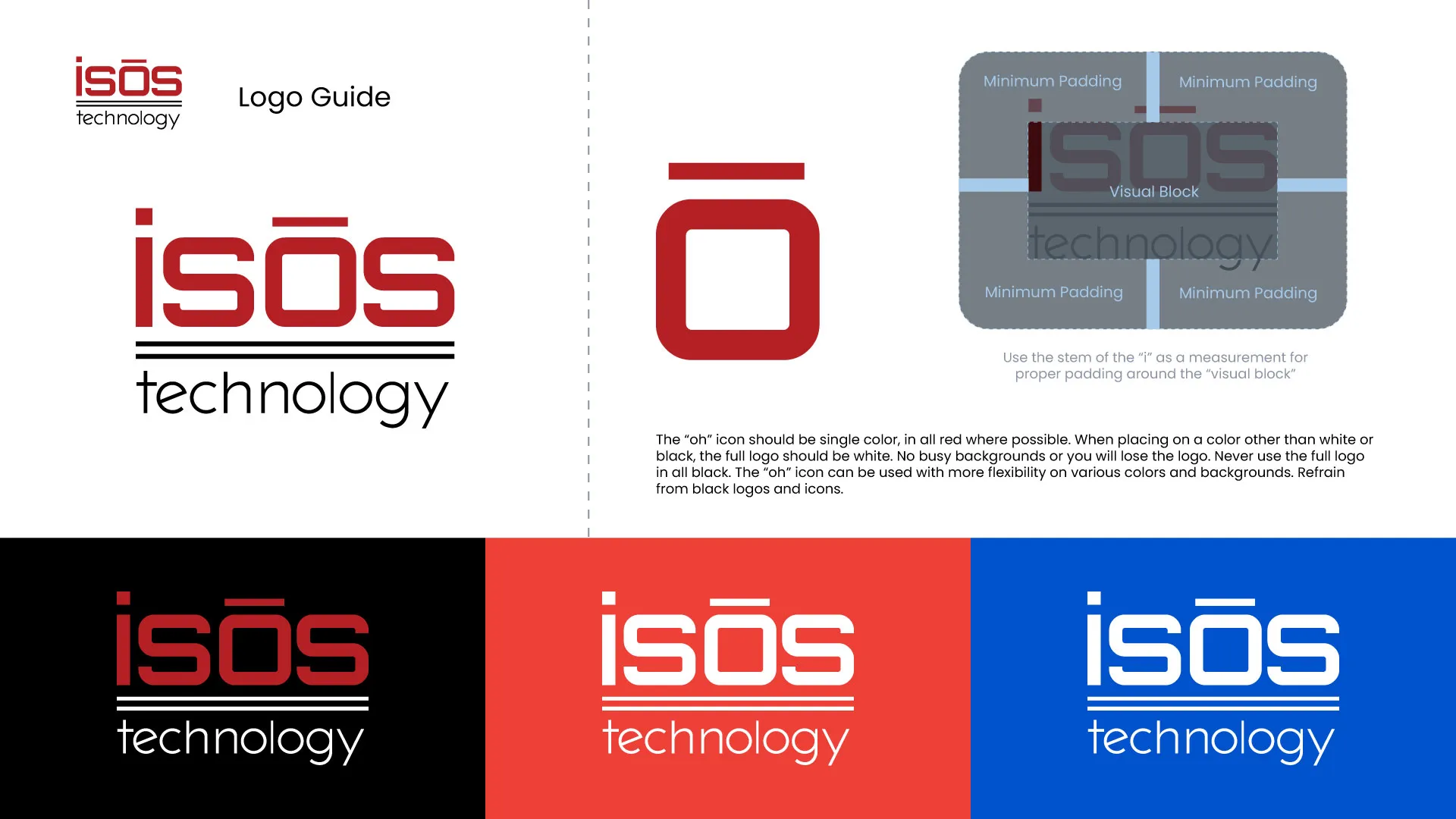Isos Technology Visual Brand