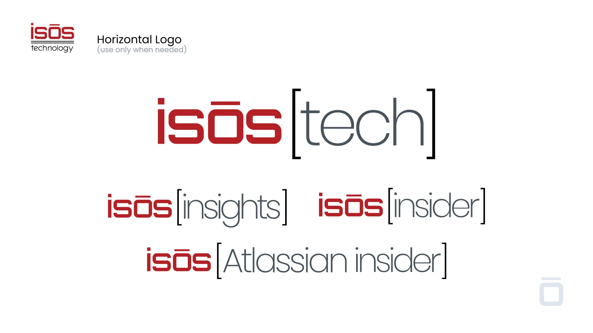 Isos Technology Visual Brand