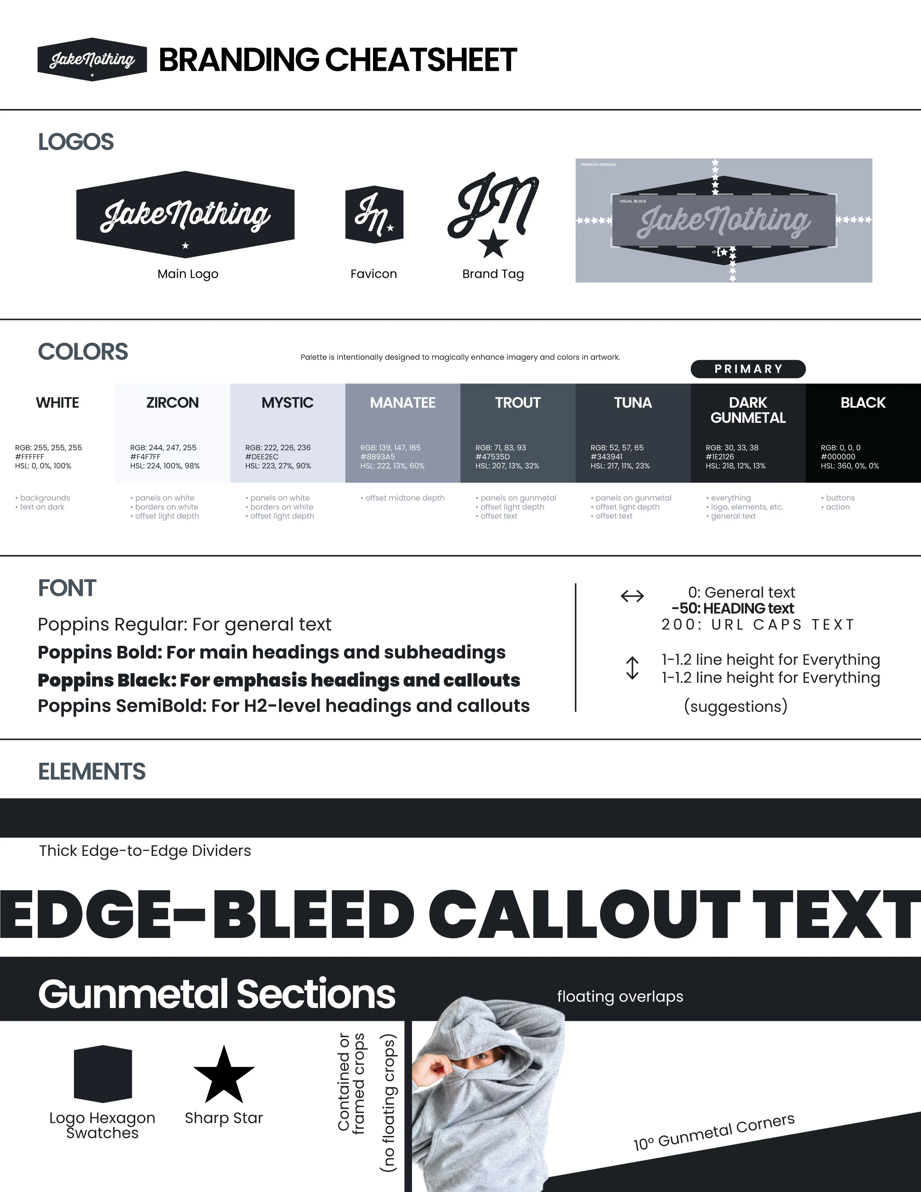 Jake Nothing Brand Guidelines