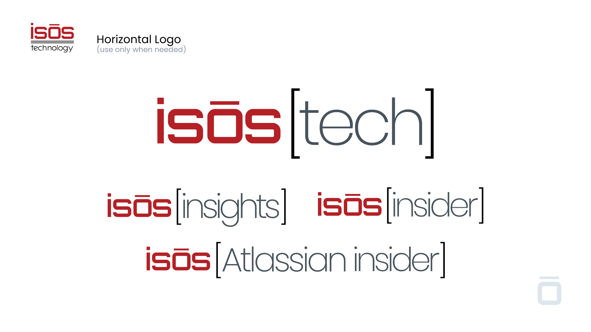 Isos Technology Visual Brand