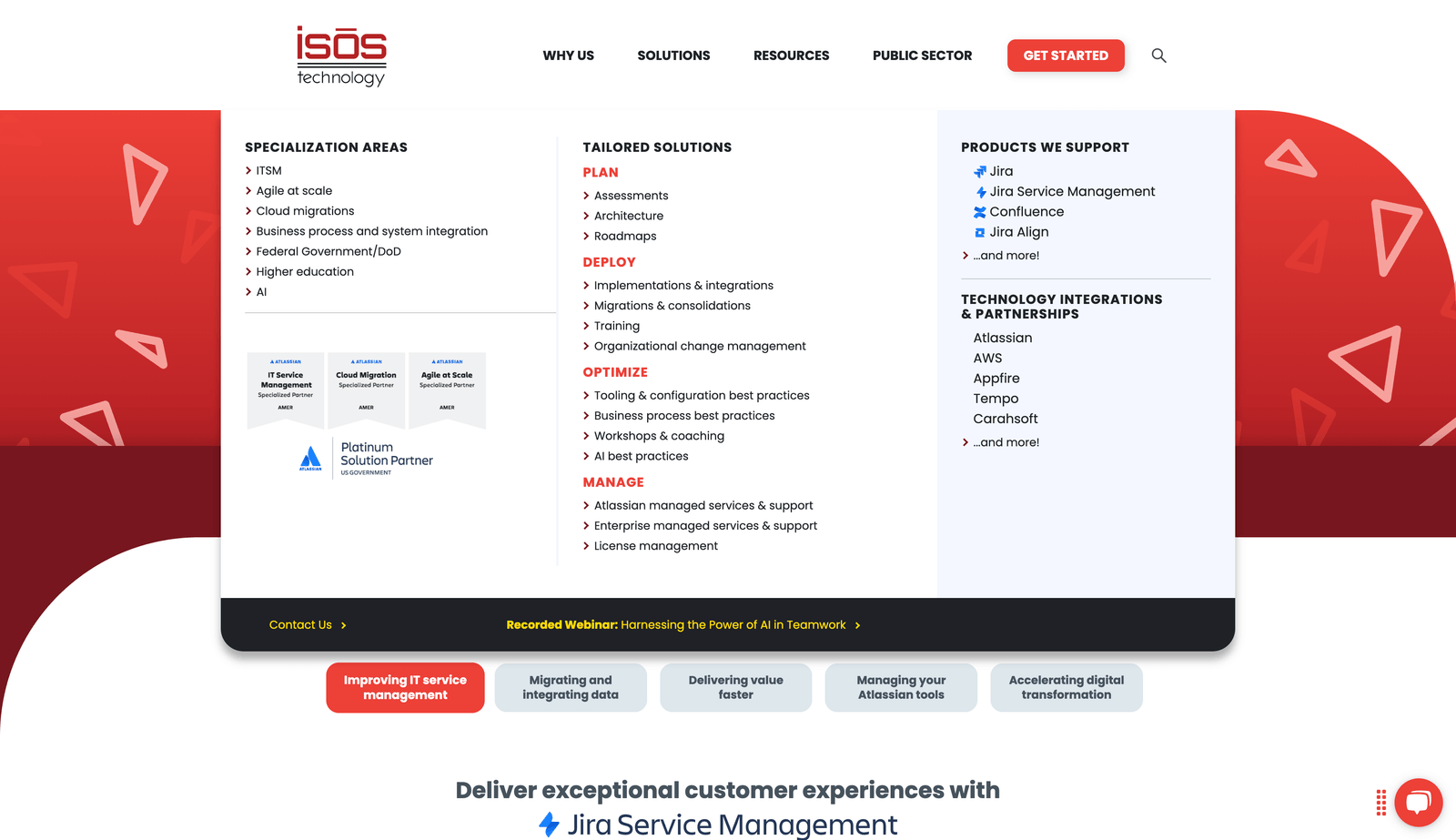 Isos Technology Website